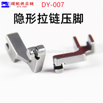 S518L Invisible Zipper All Steel Presser Foot Dy-007